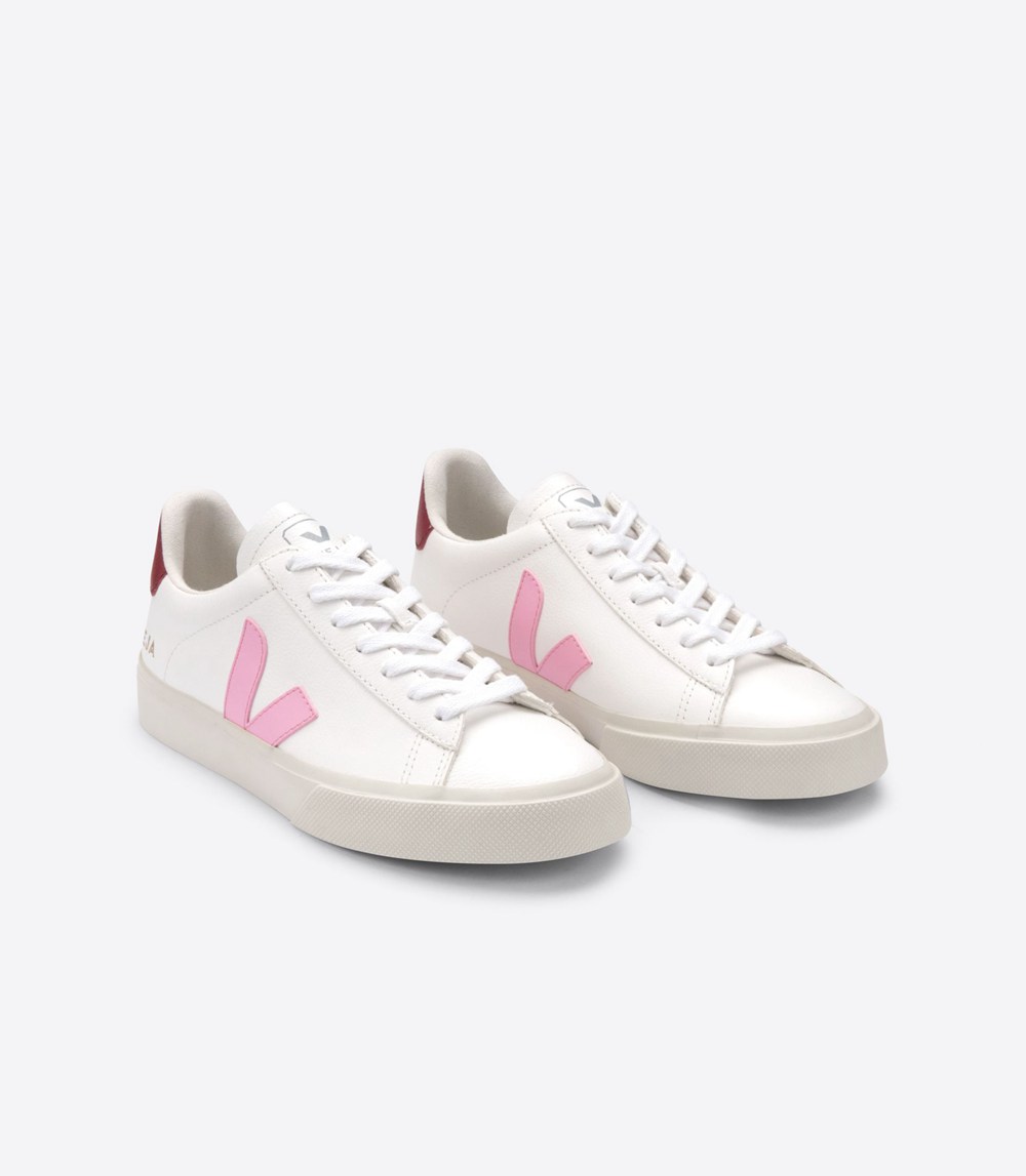 Veja Sneakers Womens - Campo Chromefree - White - 3594NXPOB